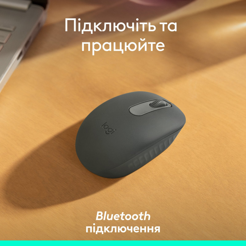 Мишка Logitech M196 Bluetooth Grey (910-007459)