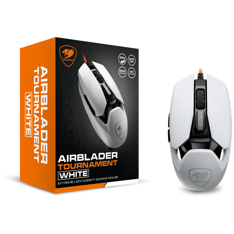 Мишка Cougar AirBlader Tournament (White)
