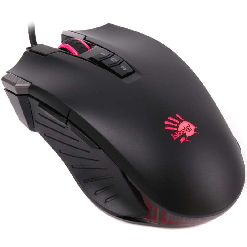 Мишка A4Tech V9MA Bloody Black USB