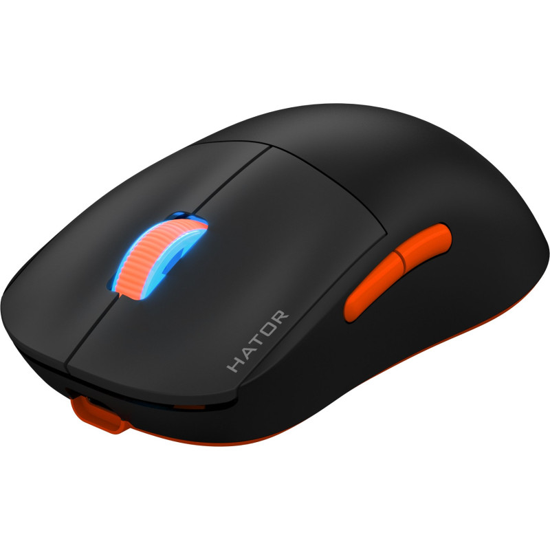 Мишка HATOR Quasar 2 PRO wireless (HTM560BO) black/orange