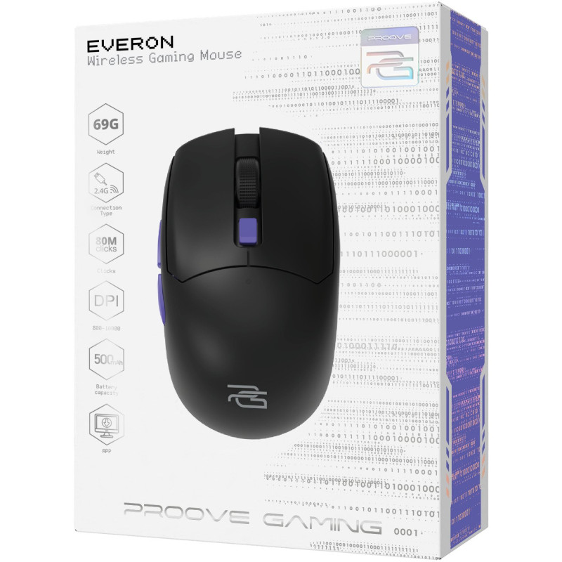 Мишка Proove Gaming Everon Black (WMEV00022001)