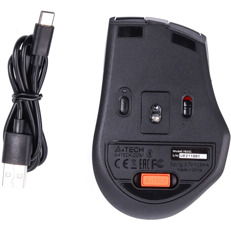 Мишка A4Tech FB35C Bluetooth Smoky Grey