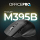 Мишь OfficePro M395B Silent Click Ergonomic Wireless Black (M395B)
