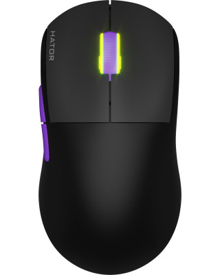 Мишка HATOR Quasar 2 Ultra 4K wireless (HTM570BL) black/lilac