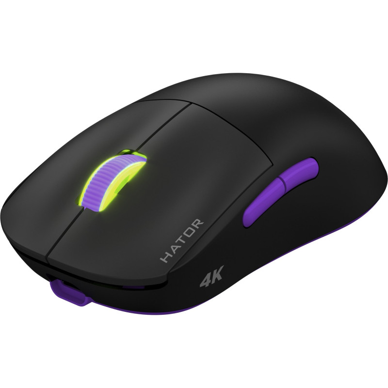 Мишка HATOR Quasar 2 Ultra 4K wireless (HTM570BL) black/lilac