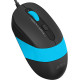 Миша A4Tech FM10 Black/Blue USB