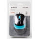 Миша A4Tech FM10 Black/Blue USB