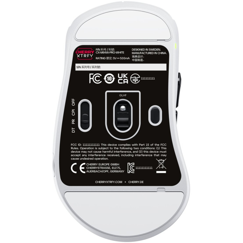 Мишка Xtrfy M64 PRO White (CX-M64W-PRO-WHITE)