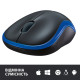 Миша LOGITECH Cordless M185 Blue (910-002239)