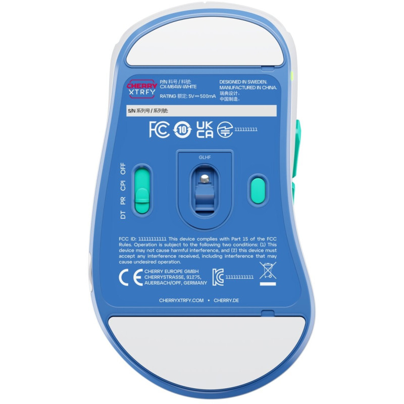 Мишка Xtrfy M64 White (CX-M64W-WHITE)