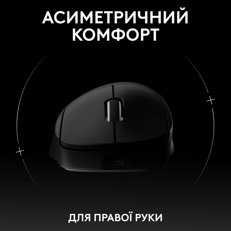 Мишка Logitech G Pro X Superlight 2 Dex Lightspeed Wireless Black (910-007357)