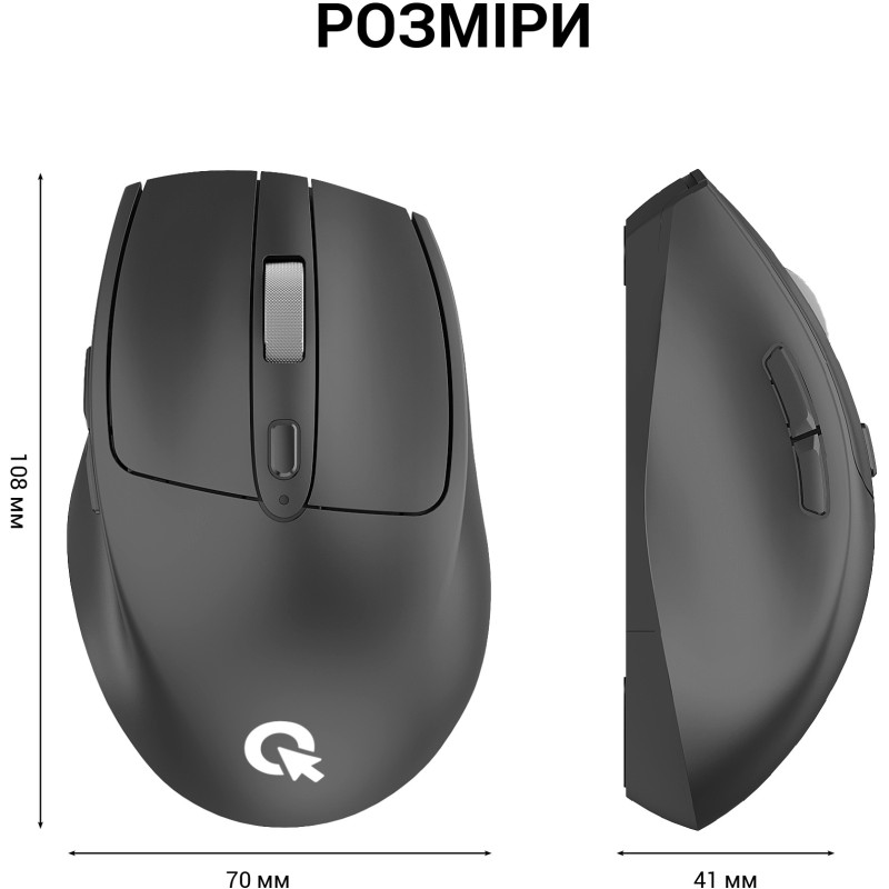 Мишка OfficePro M315B Black