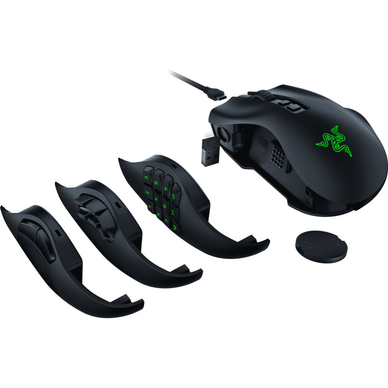 Мишка Razer Naga V2 Pro Wireless (RZ01-04400100-R3G1) Black USB
