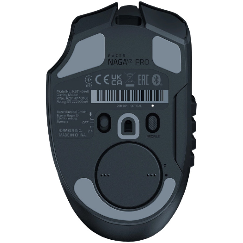 Мишка Razer Naga V2 Pro Wireless (RZ01-04400100-R3G1) Black USB