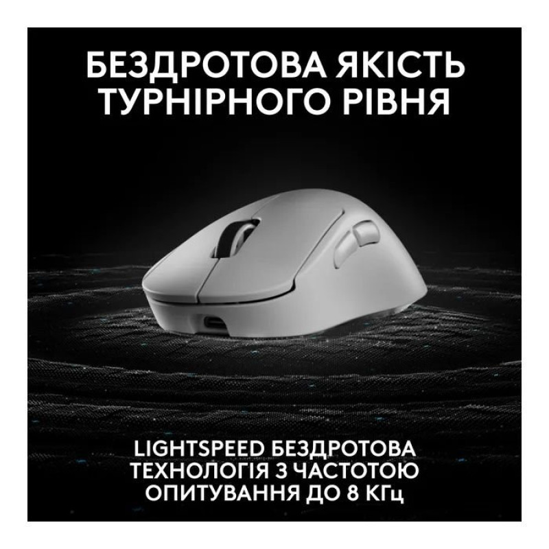 Мишка Logitech G Pro X Superlight 2 Dex Lightspeed Wireless White (910-007365)