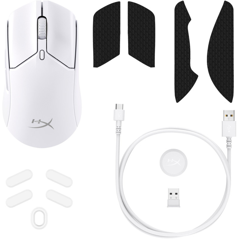Мишка HyperX Pulsefire Haste 2 WL White (6N0A9AA)