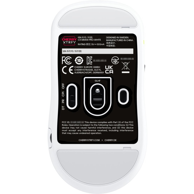 Мишка Xtrfy M68 PRO White (CX-M68W-PRO-WHITE)