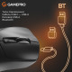 Мишка GamePro Genesis Ranker Wireless/Bluetooth/USB-C Black (GM012B)