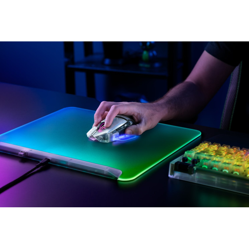 Мишка Razer Basilisk V3 Pro 35K Phantom White (RZ01-05240400-R3G1)