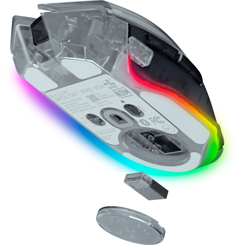 Мишка Razer Basilisk V3 Pro 35K Phantom White (RZ01-05240400-R3G1)