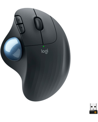 Мишка Logitech Ergo M575 Mouse Graphite (910-006221)