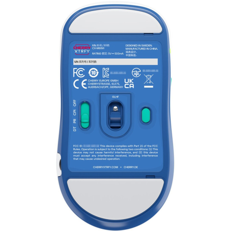 Мишка Xtrfy M68 White (CX-M68W-WHITE)