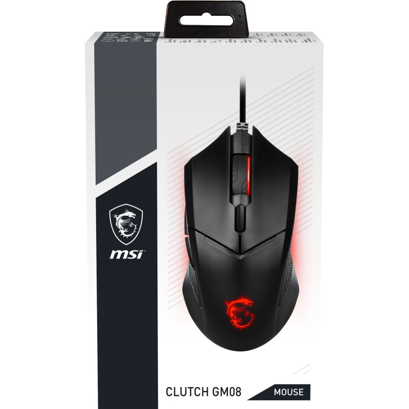 Мишка MSI OPTICAL GAMING CLUTCH GM08 