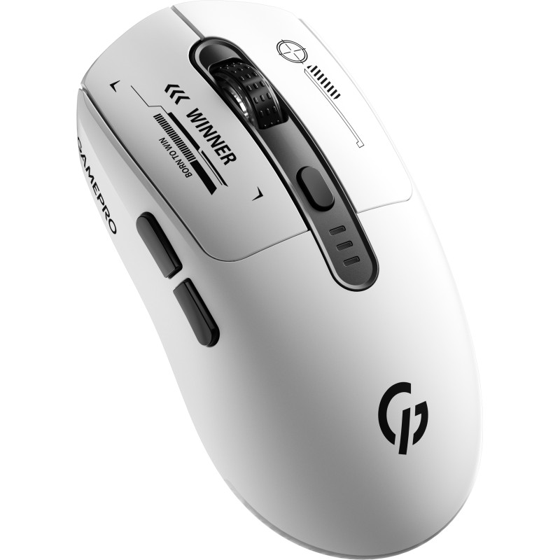 Мишка GamePro Genesis Winner Wireless/Bluetooth/USB-C White (GM079W)