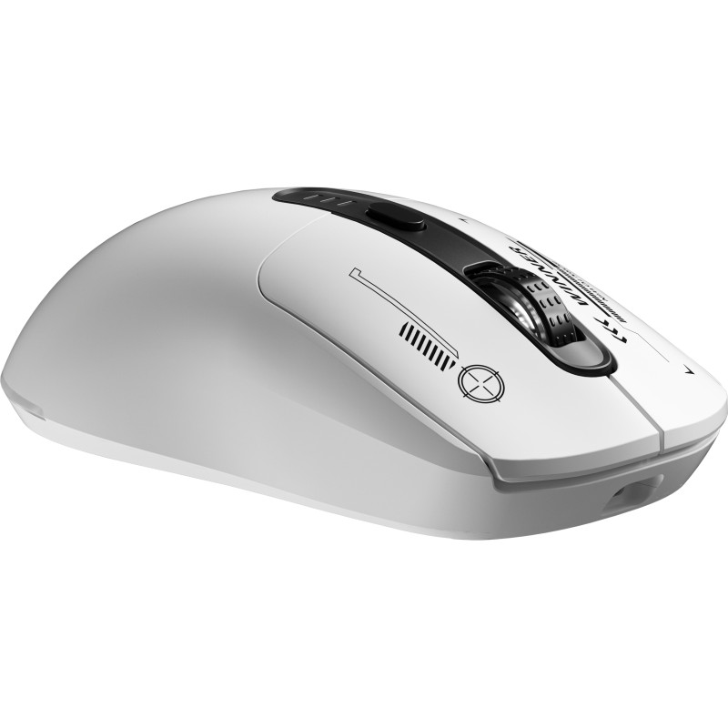 Мишка GamePro Genesis Winner Wireless/Bluetooth/USB-C White (GM079W)