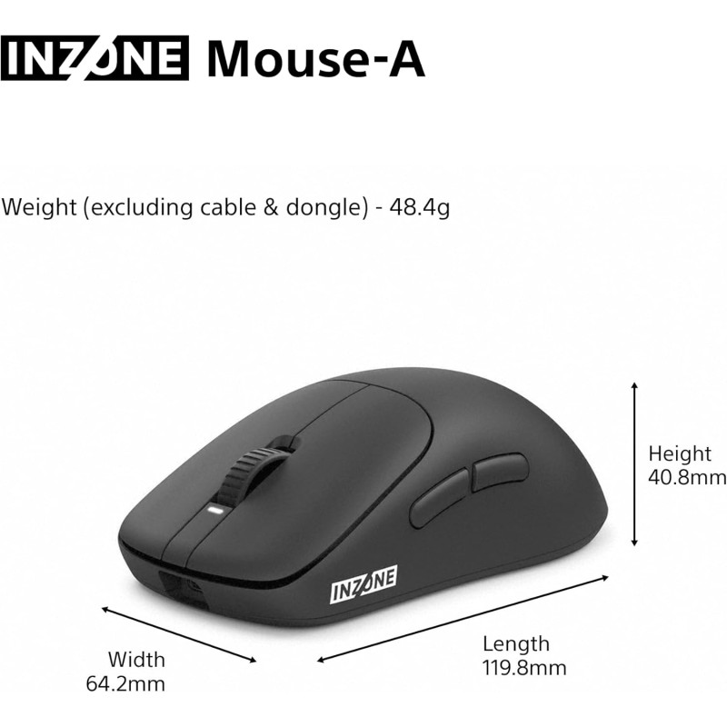 Мишка Sony INZONE Wireless Black (MSEG500B.E)