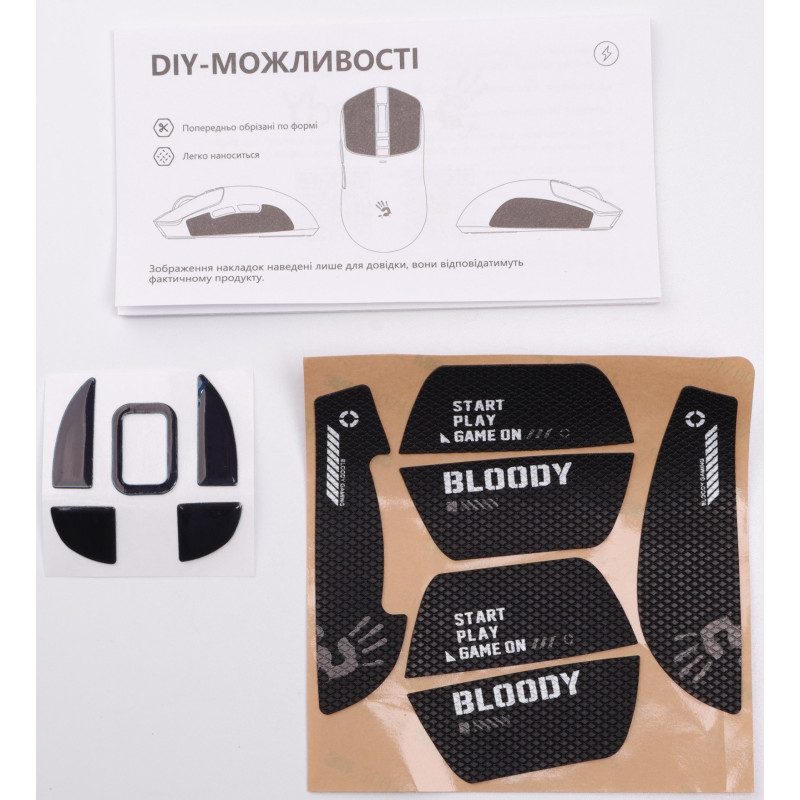 Мишка A4Tech Bloody R72 Pro Wireless/USB Black