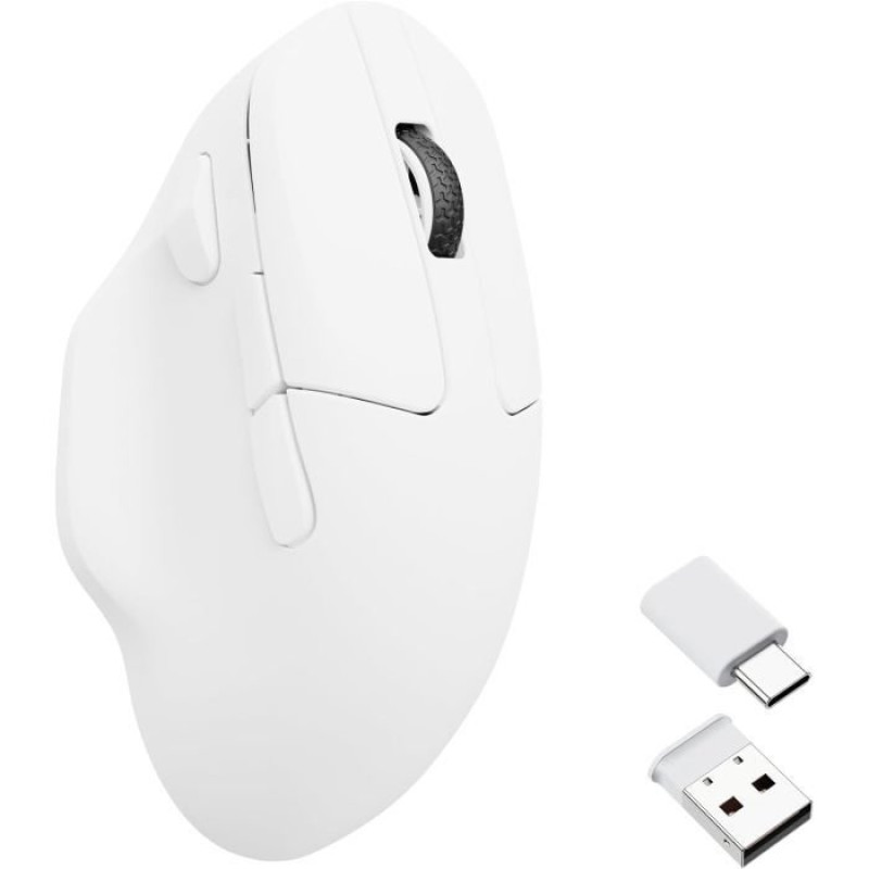 Мишка Keychron M7 BT/WL/USB-A/USB-C White (M7-A3)