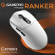 Мишка GamePro Genesis Ranker Wireless/Bluetooth/USB-C White (GM012W)