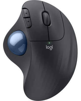 Мишка Logitech Ergo M575S Graphite + Blue Ball (910-007029)