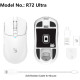 Мишка A4Tech Bloody R72 Ultra Wireless/USB White