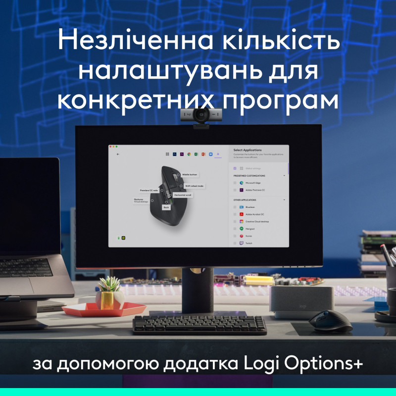Миша Logitech MX Master 3S Performance Graphite (910-007501)