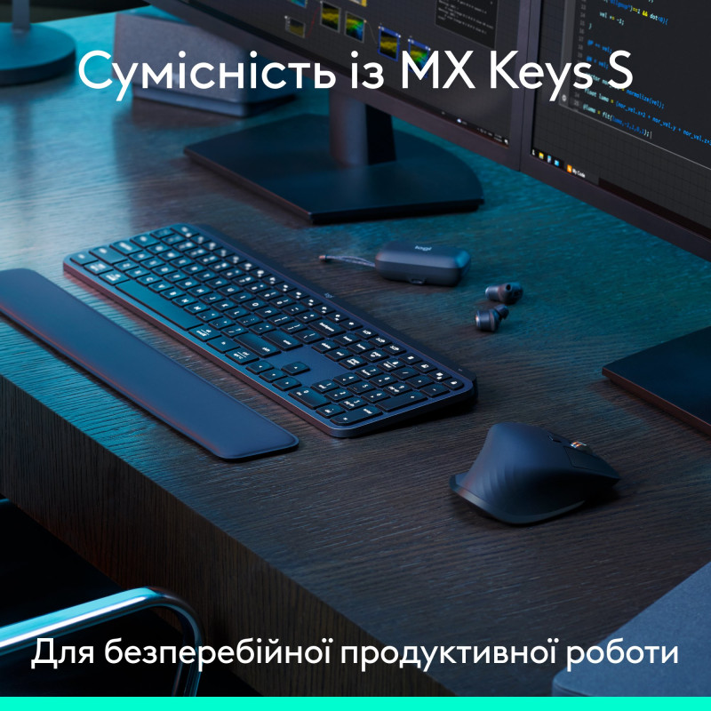 Миша Logitech MX Master 3S Performance Graphite (910-007501)