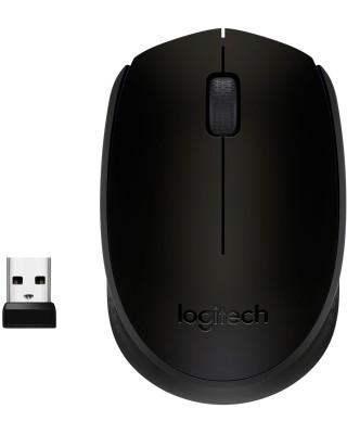 Мишка Logitech M170 Wireless Grey/Black (910-004642)