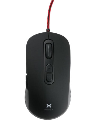 Мишка Vinga MSG-868 Silent black