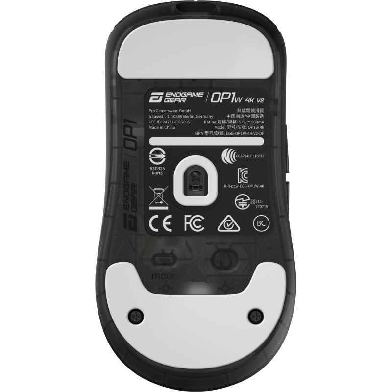 Мишка Endgame Gear OP1w 4k v2 Black (Transparent) (PGW-EG-MOU-073)