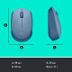 Мишка Logitech M171 Blue Grey (910-006866)