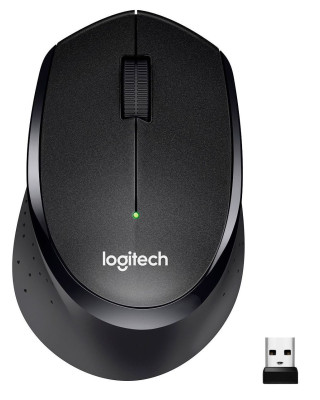 Миша бездротова LOGITECH M330 Silent Plus Black (910-004909)