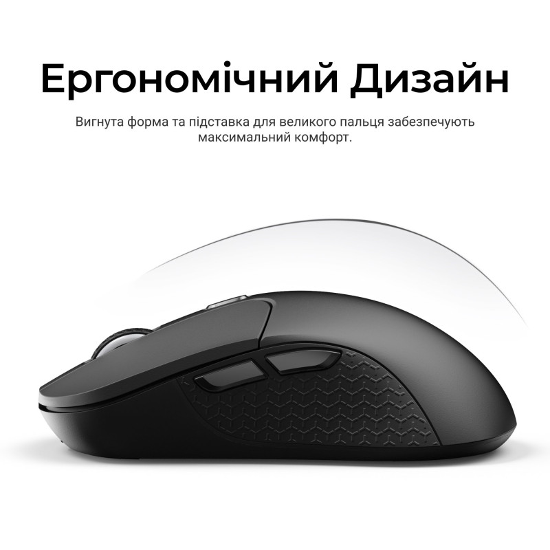 Мишка Keychron M3 WL Black (M3-A23)