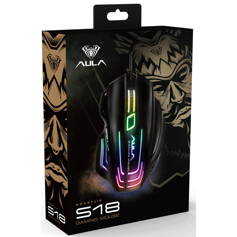 Мишка Aula S18 Black