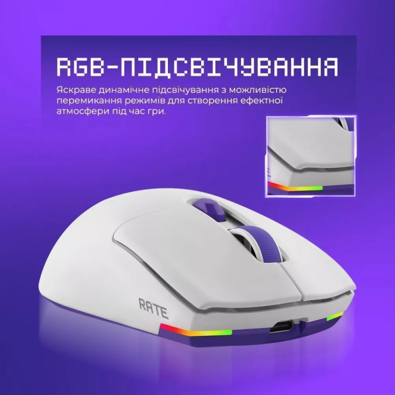 Миша Proove Rate Special Edition White (CMRTWRS03002)