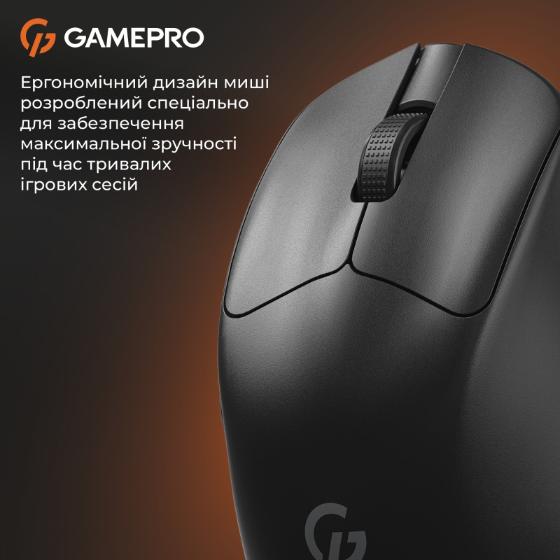 Мишка GamePro Genesis Avenger Black (GM096B)