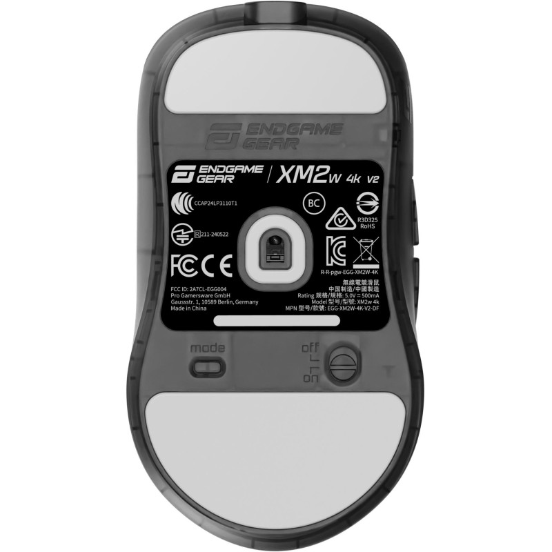 Мишка Endgame Gear XM2w 4k v2 Black (Transparent) (PGW-EG-MOU-081)