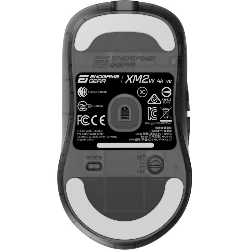 Мишка Endgame Gear XM2w 4k v2 Black (Transparent) (PGW-EG-MOU-081)