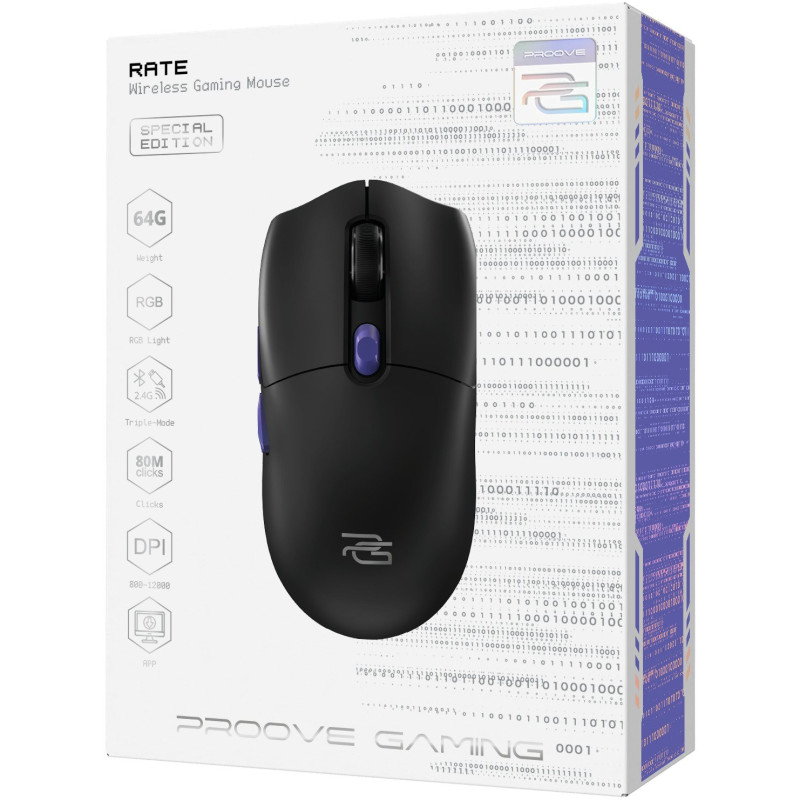 Миша Proove Rate Special Edition Black (CMRTWRS03001)
