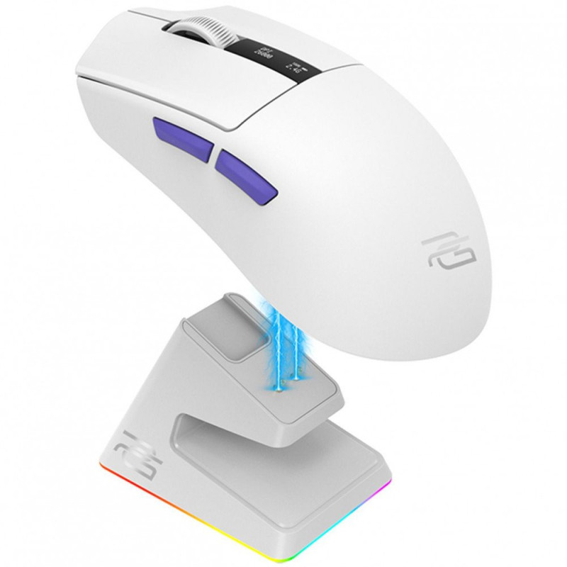 Миша Proove Gaming Jester with Charging Dock White/Purple (WMJSCD022017)